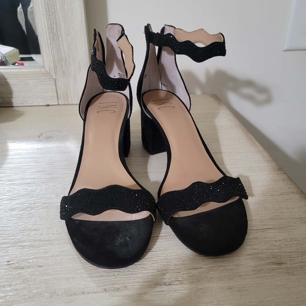 Black Strappy Sandals